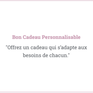 Bon personnalisable